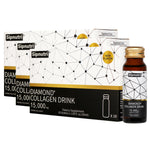 Diamond Liquid Collagen Drink, 15000mg Hydrolyzed Marine Fish Collagen, 3 Boxes/30 Bottles